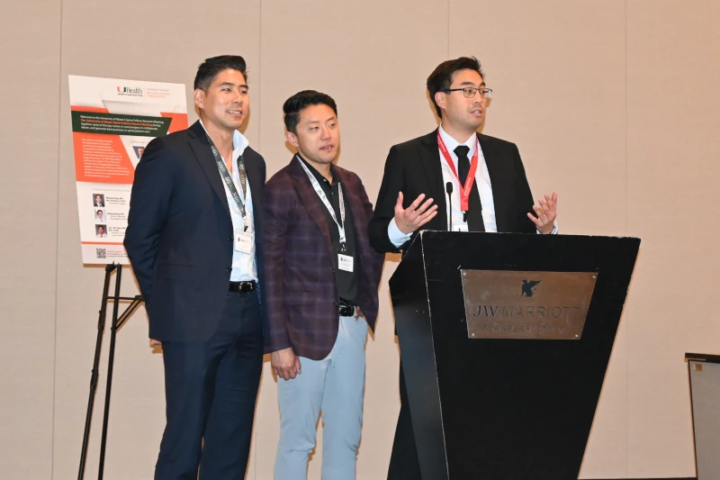 surgeons speaking at annual conference